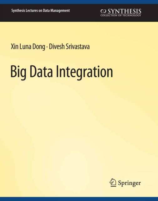 Big Data Integration, PDF eBook