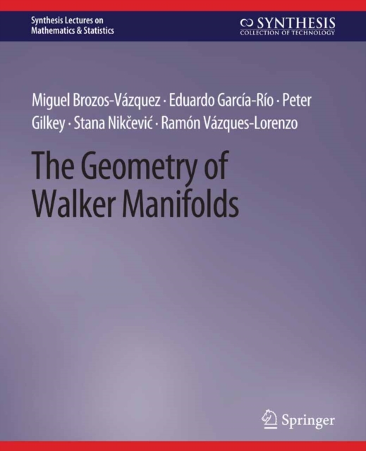 The Geometry of Walker Manifolds, PDF eBook