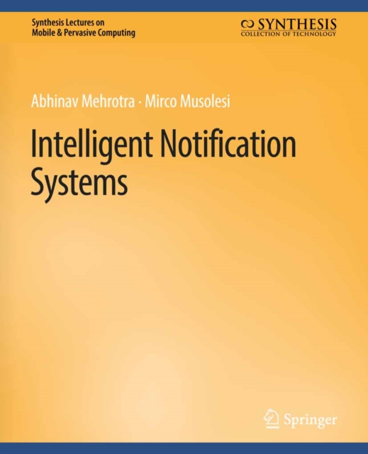 Intelligent Notification Systems, PDF eBook