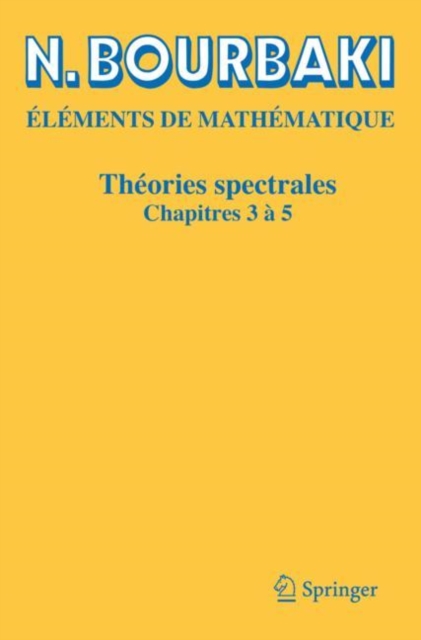 Theories spectrales : Chapitres 3 a 5, PDF eBook