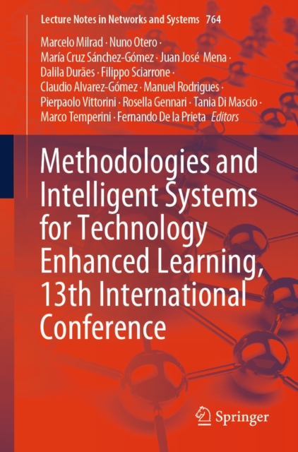 Methodologies and Intelligent Systems for Technology Enhanced Learning, 13th International Conference, EPUB eBook