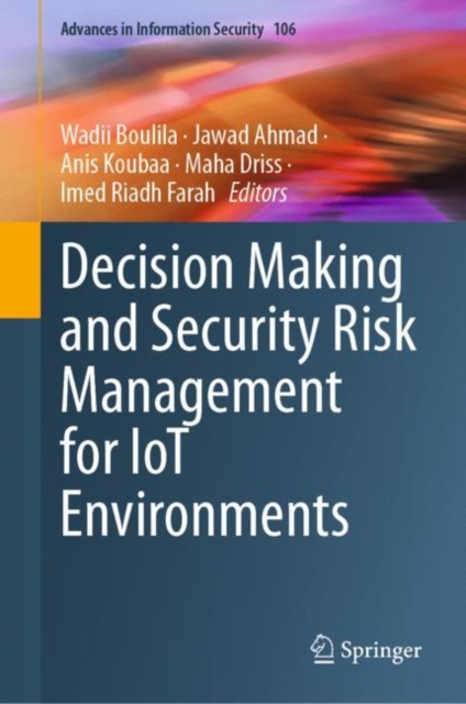 Decision Making and Security Risk Management for IoT Environments, EPUB eBook