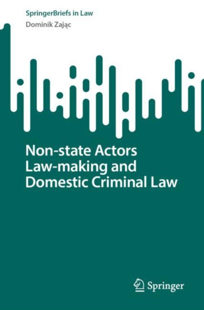 Non-state Actors Law-making and Domestic Criminal Law, EPUB eBook