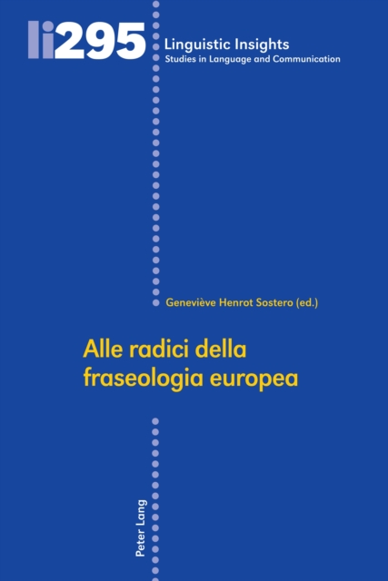 Alle radici della fraseologia europea, EPUB eBook