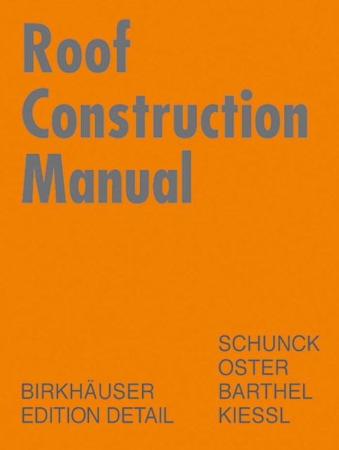 Roof Construction Manual : Pitched Roofs, PDF eBook