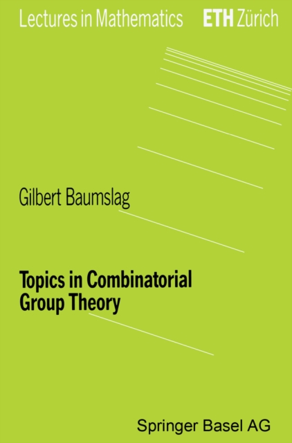 Topics in Combinatorial Group Theory, PDF eBook