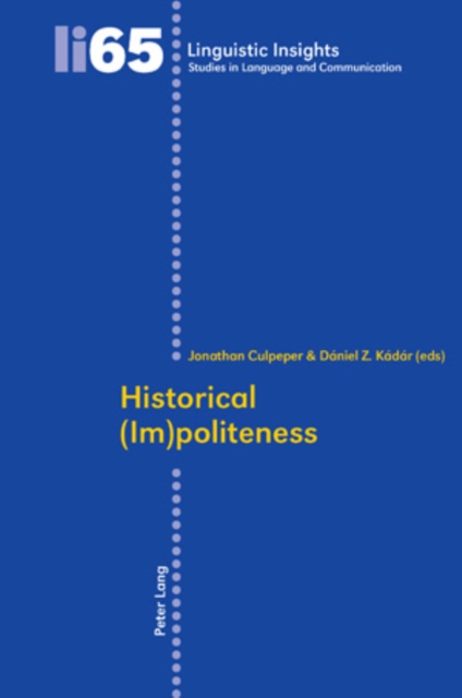 Historical (Im)politeness, PDF eBook