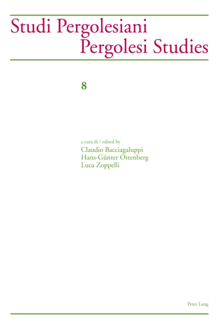 Studi Pergolesiani- Pergolesi Studies, PDF eBook
