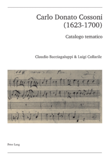 Carlo Donato Cossoni (1623-1700) : Catalogo tematico, PDF eBook
