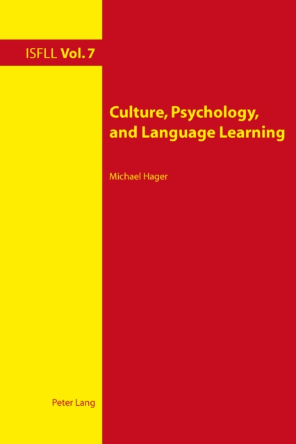 Culture, Psychology, and Language Learning, PDF eBook