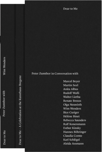 Dear to Me : Peter Zumthor in Conversation, Paperback / softback Book