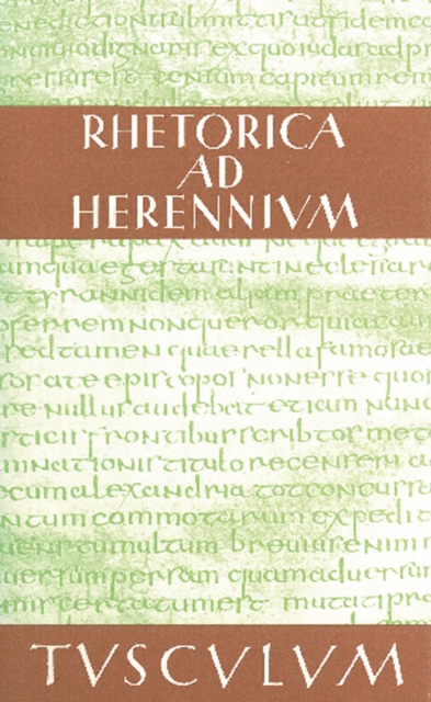 Rhetorica ad Herennium : Lateinisch - Deutsch, PDF eBook