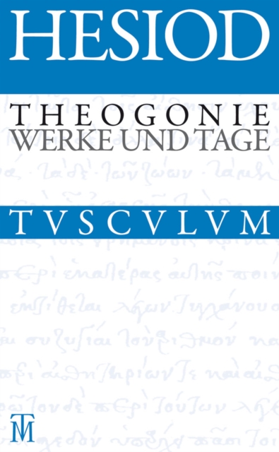Theogonie / Werke und Tage, PDF eBook