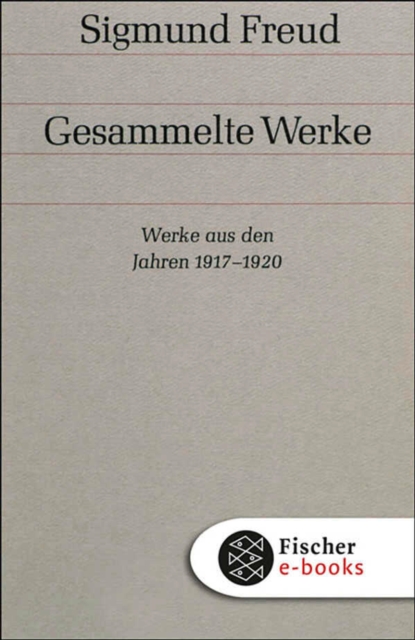 Werke aus den Jahren 1917-1920, EPUB eBook