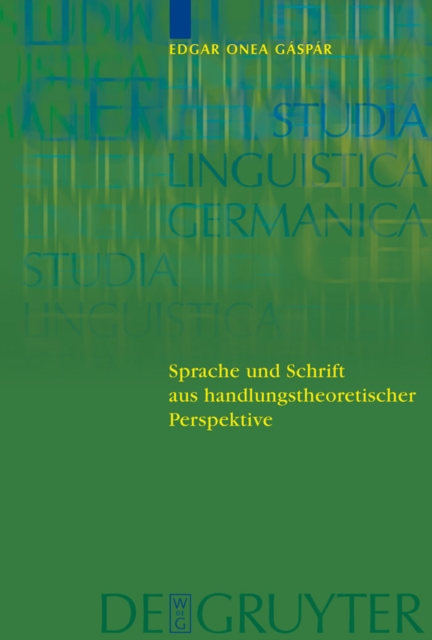 Sprache und Schrift aus handlungstheoretischer Perspektive, PDF eBook