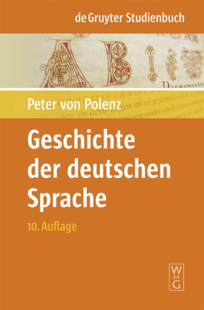 Geschichte der deutschen Sprache, PDF eBook