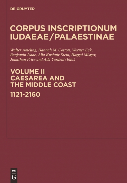 Caesarea and the Middle Coast: 1121-2160, PDF eBook