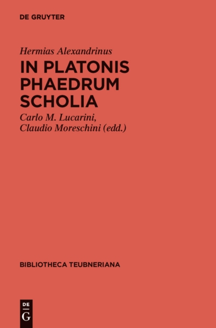 In Platonis Phaedrum Scholia, PDF eBook