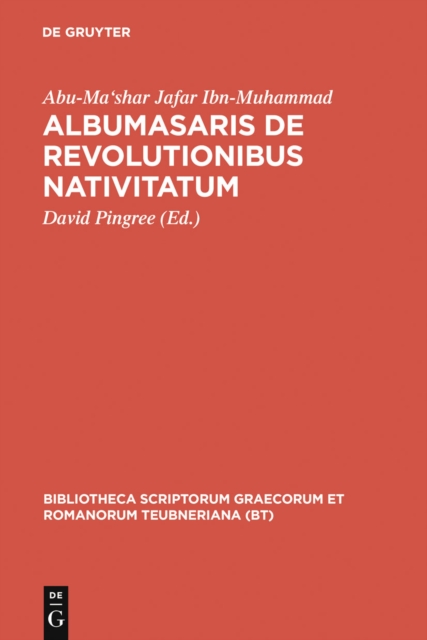 Albumasaris de revolutionibus nativitatum, PDF eBook