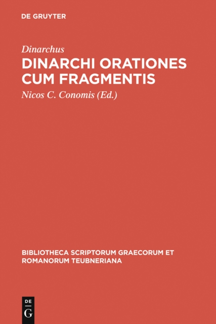 Dinarchi orationes cum fragmentis, PDF eBook