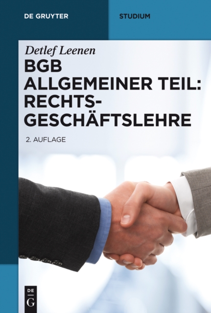 BGB Allgemeiner Teil: Rechtsgeschaftslehre, PDF eBook