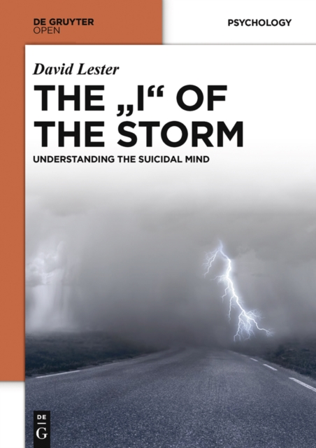 THE "I" OF THE STORM : UNDERSTANDING THE SUICIDAL MIND, PDF eBook