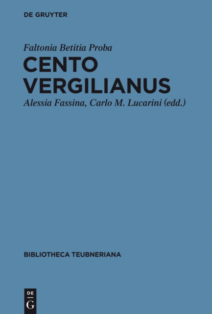 Cento Vergilianus, PDF eBook