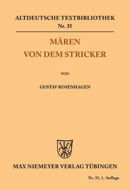 Maren von dem Stricker, PDF eBook