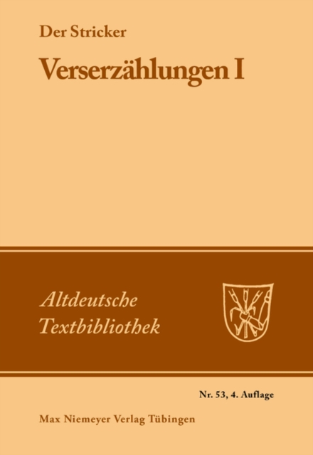 Verserzahlungen I, PDF eBook