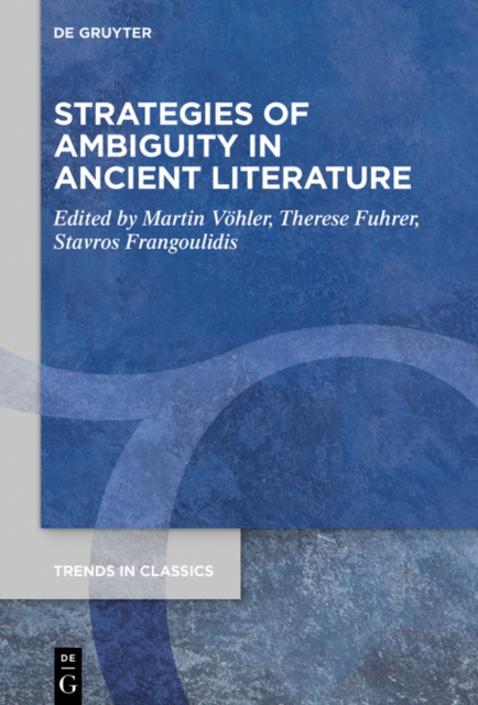 Strategies of Ambiguity in Ancient Literature, EPUB eBook