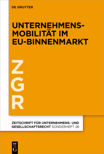 Unternehmensmobilitat im EU-Binnenmarkt, PDF eBook