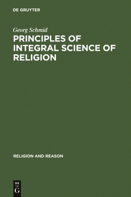 Principles of Integral Science of Religion, PDF eBook