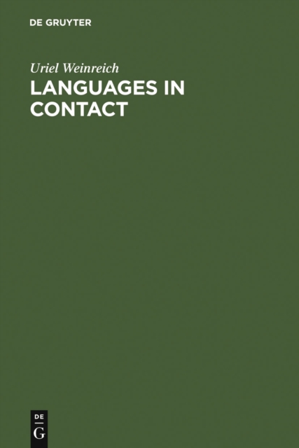 Languages in Contact : Findings and Problems, PDF eBook