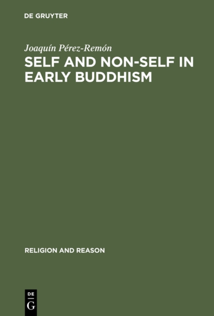 Self and Non-Self in Early Buddhism, PDF eBook