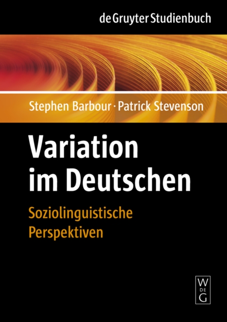 Variation im Deutschen : Soziolinguistische Perspektiven, PDF eBook