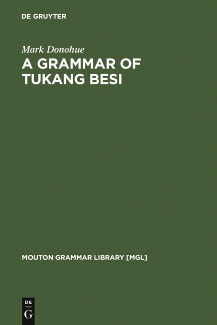 A Grammar of Tukang Besi, PDF eBook