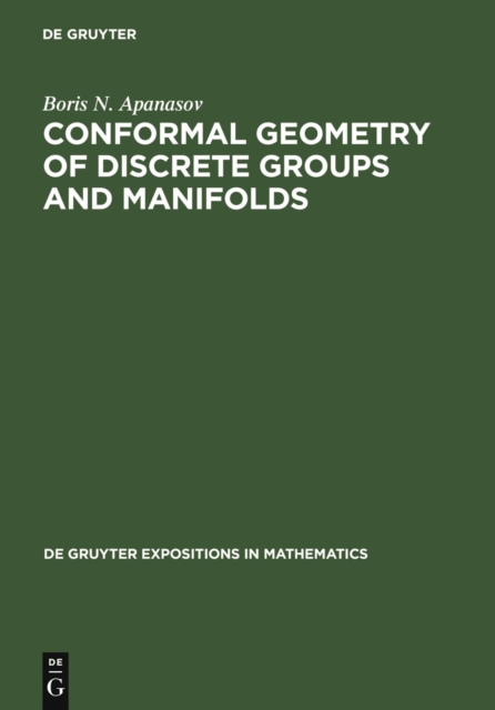 Conformal Geometry of Discrete Groups and Manifolds, PDF eBook