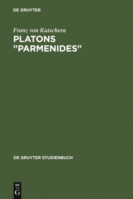 Platons "Parmenides", PDF eBook