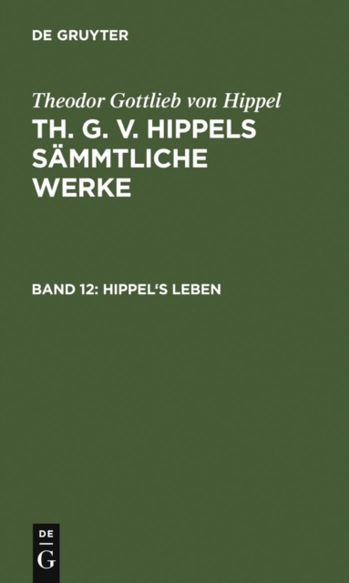 Hippel's Leben, PDF eBook
