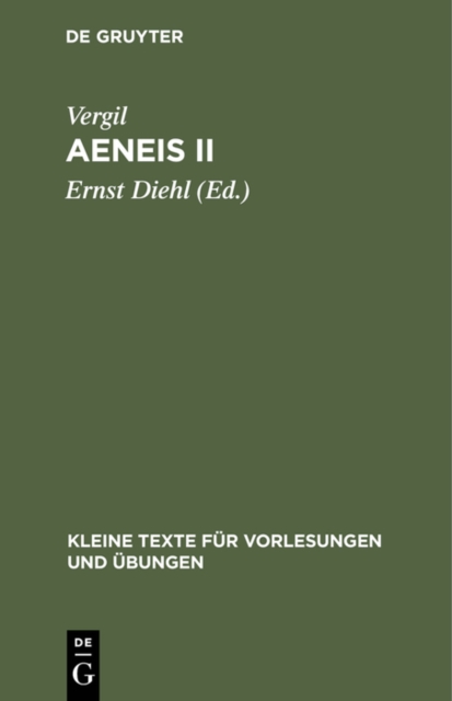 Aeneis II : Mit dem Kommentar des Servius, PDF eBook
