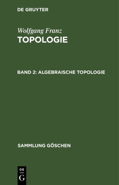 Algebraische Topologie, PDF eBook