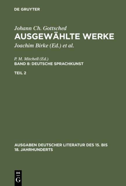 Deutsche Sprachkunst. Zweiter Teil, PDF eBook