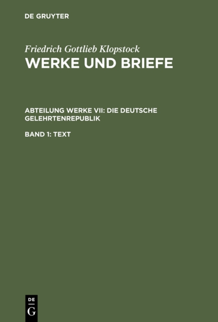 Die deutsche Gelehrtenrepublik, PDF eBook