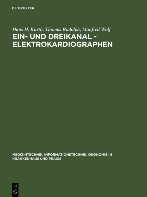 Ein- und Dreikanal - Elektrokardiographen, PDF eBook