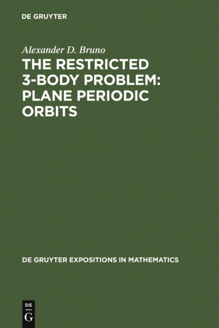 The Restricted 3-Body Problem: Plane Periodic Orbits, PDF eBook