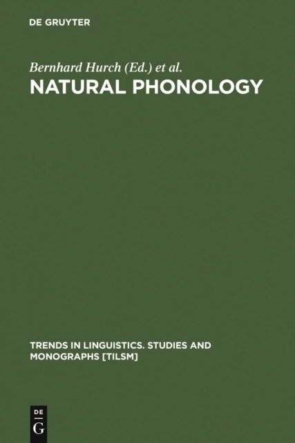 Natural Phonology : The State of the Art, PDF eBook