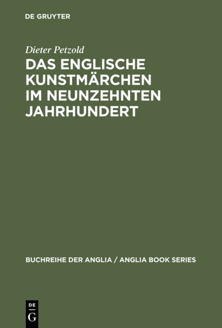 Das englische Kunstmarchen im neunzehnten Jahrhundert, PDF eBook