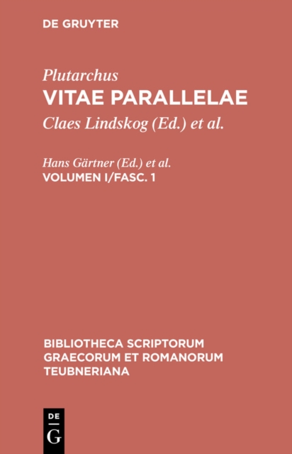Vitae parallelae : Volumen I/Fasc. 1, PDF eBook
