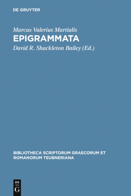 Epigrammata, PDF eBook