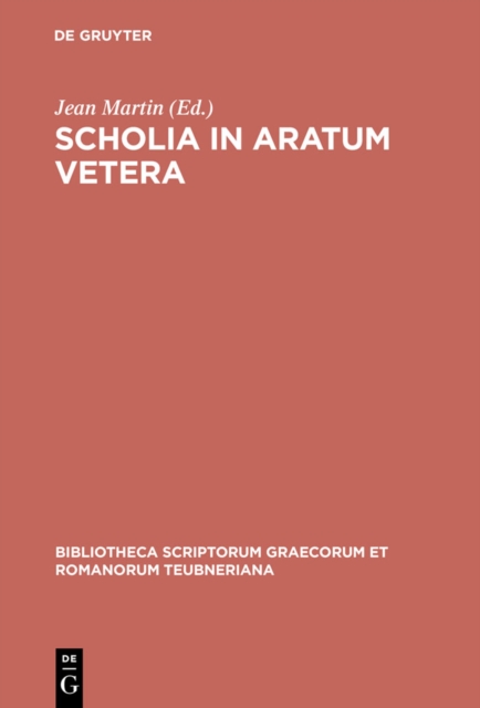Scholia in Aratum vetera, PDF eBook